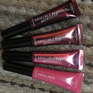 infallible metallic liquid lipstick